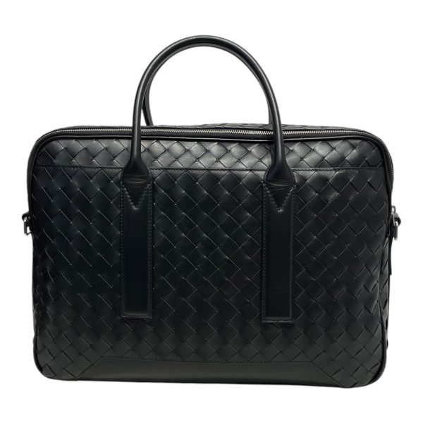 BOTTEGA VENETA Briefcase L Leather BLK GETAWAY For Discount