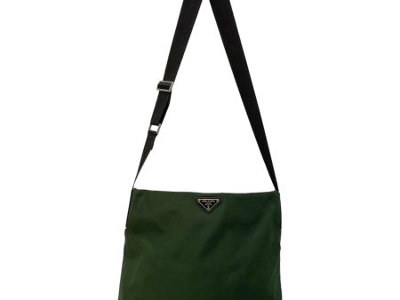 PRADA Cross Body Bag Nylon GRN style code (79) For Sale