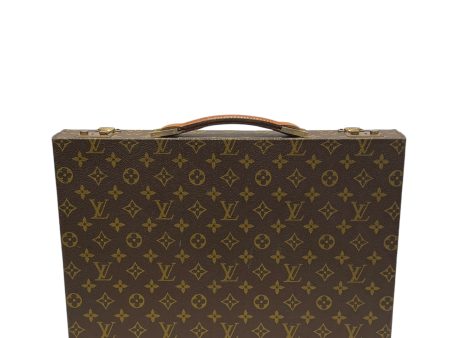 LOUIS VUITTON Briefcase Monogram Leather BRW Vintage Monogram Briefcase Online Hot Sale