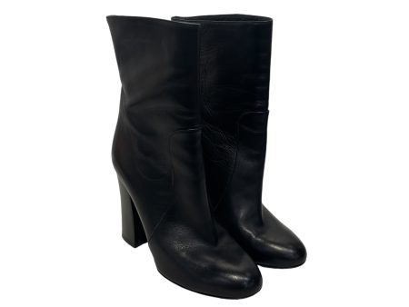 DOLCE&GABBANA Ankle Boots US 6 Leather BLK  Fashion