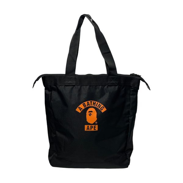 BAPE Tote Bag M BLK  Discount