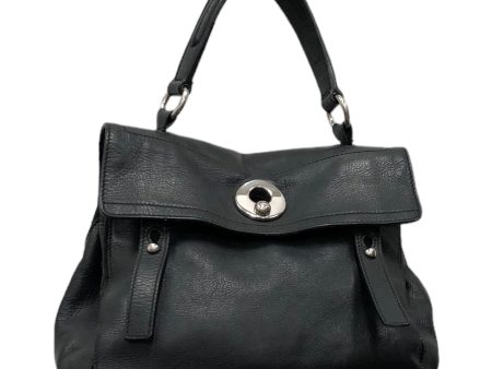 YVES SAINT LAURENT   Bag -- Plain Leather BLK W [Designers] Design  Discount