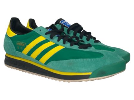 adidas Low-Sneakers US 11 Cotton GRN Adidas sl72 green Online Hot Sale