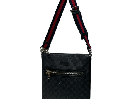 GUCCI Tote Monogram Leather KHK Medium Ophidia Online Hot Sale