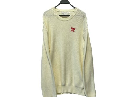 COMME des GARCONS GIRL Sweater S Acrylic CRM BOW Sale