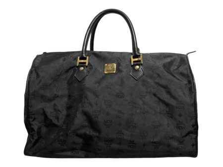 MCM Bag L Monogram BLK  Fashion