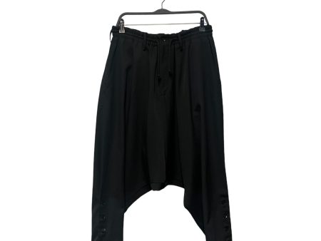 YOHJI YAMAMOTO Cropped Pants 2 Cotton BLK  Online now