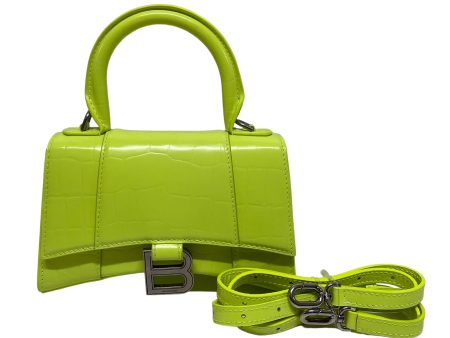 BALENCIAGA Hand Bag Leather GRN METAL B Online