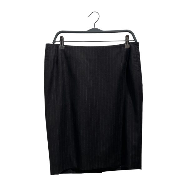 YVES SAINT LAURENT Long Skirt 42 Wool BLK  Hot on Sale