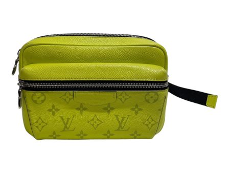 LOUIS VUITTON Fanny Pack Monogram Leather YEL Mono Bahia Taiga Online Sale