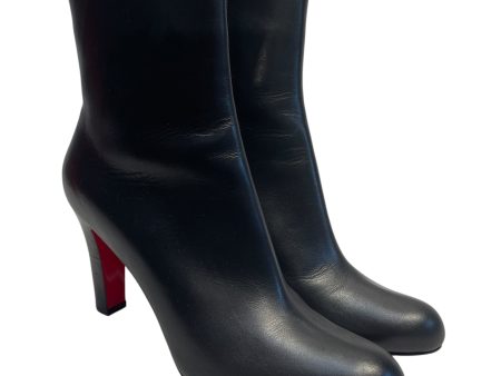 Christian Louboutin Boots US 8.5 Leather BLK  Fashion