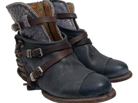 FREEBIRD Ankle Boots US 7 Leather BLU  Online Sale