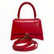 BALENCIAGA Hand Bag Leather RED  Online