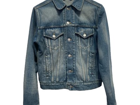 BALENCIAGA Denim Jkt 44 Denim BLU Graphic  Discount