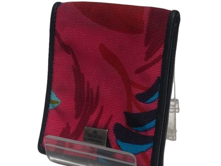 GUCCI Pouch Floral Pattern Cotton RED 1999 condom holder Hot on Sale