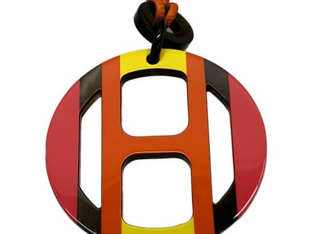 HERMES Necklace Orange  Online Sale