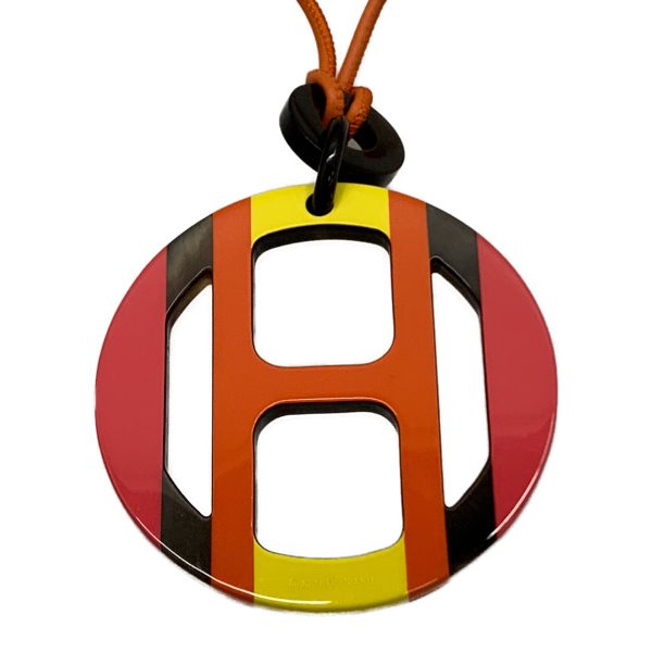 HERMES Necklace Orange  Online Sale