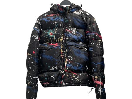 BILLIONAIRE BOYS CLUB Puffer Jkt S Nylon BLK All Over Print Infinite Jacket Cheap