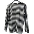 CDG LS T-Shirt L Cotton MLT Stripe  Fashion