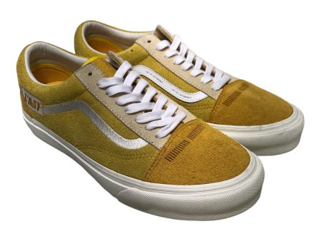 VANS Low-Sneakers US 10 YEL L ART DE L AUTOMOBILE For Discount