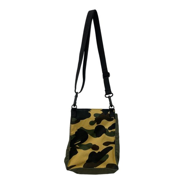 BAPE Cross Body Bag Camouflage Nylon GRN  Sale