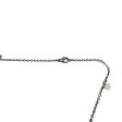 CHANEL CC CameliaLogo Necklace Silver  Discount