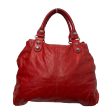 BALENCIAGA Hand Bag Lambskin RED CHEVRE GIANT Online Sale