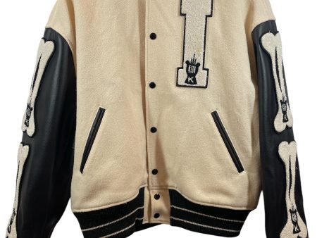 KAPITAL Souvenir Jkt 3 Wool CRM BONE VARSITY For Cheap