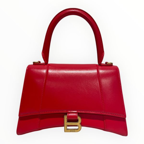 BALENCIAGA Hand Bag Leather RED  Online