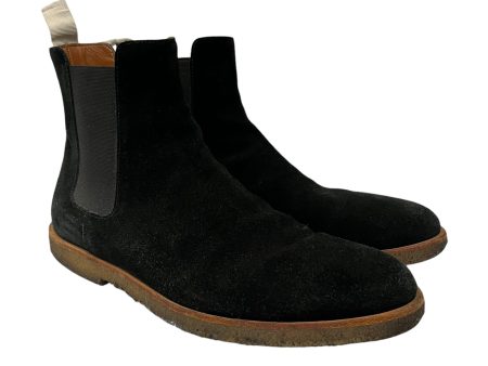 COMMON PROJECTS Chelsea Boots US 8 Suede BLK  on Sale