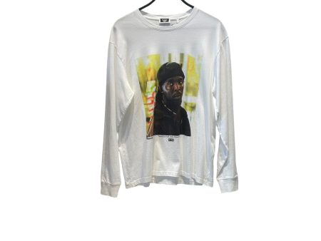 KITH LS T-Shirt M Cotton WHT Graphic  Supply