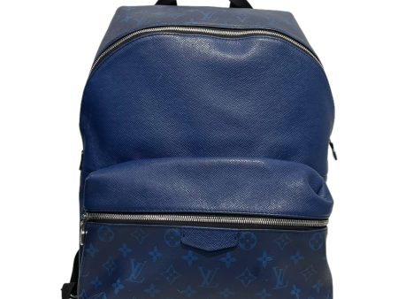 LOUIS VUITTON Backpack OS Monogram Leather BLU DISCOVERY PM For Sale