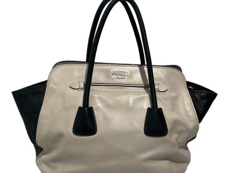 PRADA Tote Bag[PO] White Leather  Online