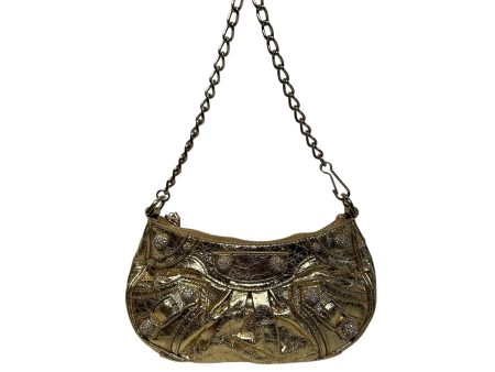 BALENCIAGA Hand Bag Leather GLD le cagole mini metallic Online Sale