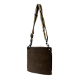 BOTTEGA VENETA Cross Body Bag Leather BRW WOVEN on Sale