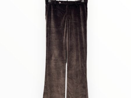 MARNI Bootcut Pants S Velour BRW  Online