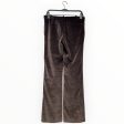 MARNI Bootcut Pants S Velour BRW  Online