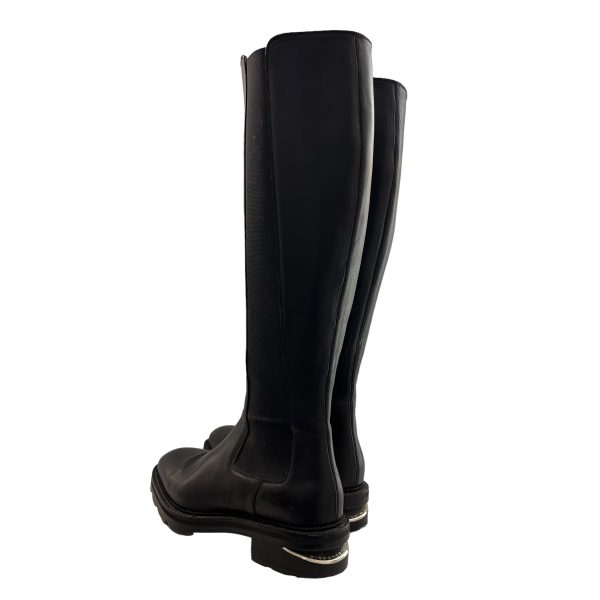 Alexander Wang Boots EU 38.5 Leather BLK andy knee high boots For Sale