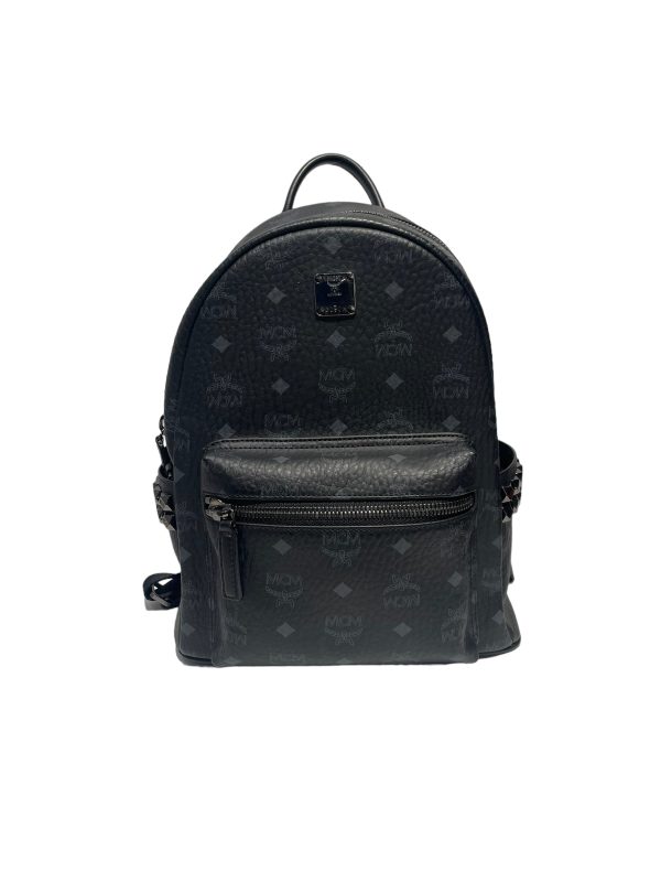 MCM Backpack Monogram BLK MCM BLK BACKPACK on Sale