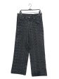 MARC JACOBS Bootcut Pants 27 Monogram Denim BLK  Online now