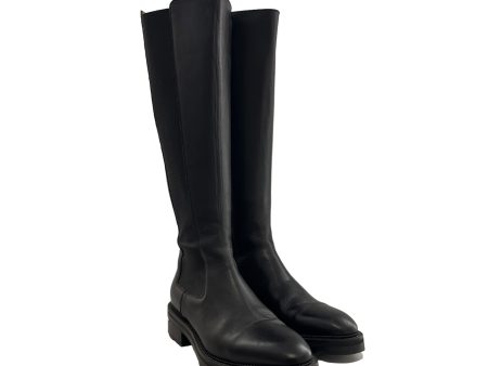 Alexander Wang Boots EU 38.5 Leather BLK andy knee high boots For Sale