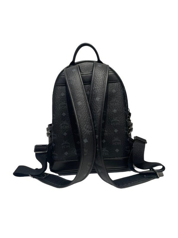 MCM Backpack Monogram BLK MCM BLK BACKPACK on Sale