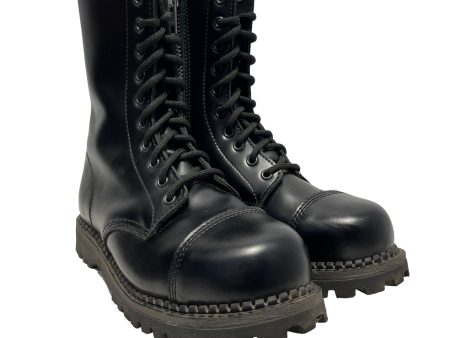 Demonia Boots US 9 Faux Leather BLK combat boot on Sale